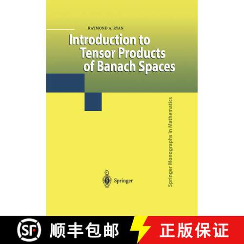【3-4周达】Introduction to Tensor Products of Banach Spaces [9781849968720]