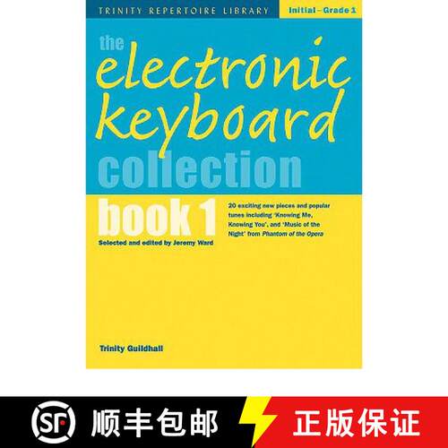 【3-4周达】Electronic Keyboard Collection Book 1 [9780571522217]