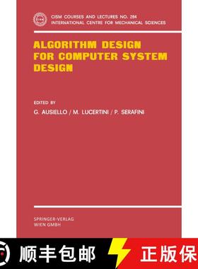 【3-4周达】Algorithm Design for Computer System Design [9783211818169]