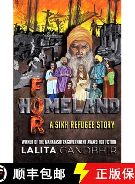 【3-4周达】For Homeland: A Sikh refugee story [9781733835701]