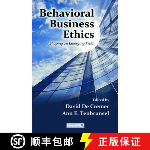 【3-4周达】精装 Behavioral Business Ethics : Shaping an Emerging Field [9780415873246]