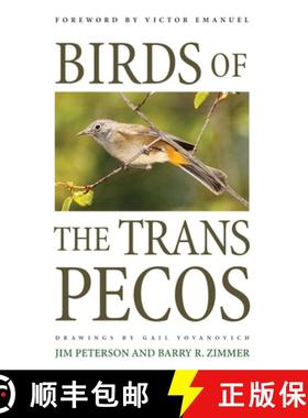 【3-4周达】Birds of the Trans-Pecos [9780292765849]