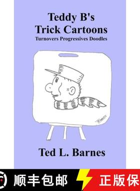 【3-4周达】Teddy B's Trick Cartoons - Turnovers Progressives Doodles [9781794812628]