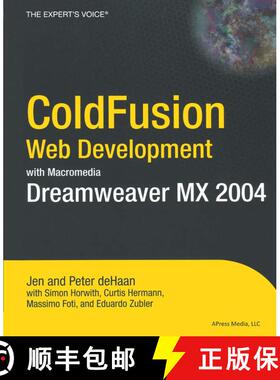 【3-4周达】ColdFusion Web Development with Macromedia Dreamweaver MX 2004 (First Edition) (First Edit... [9781590592373]