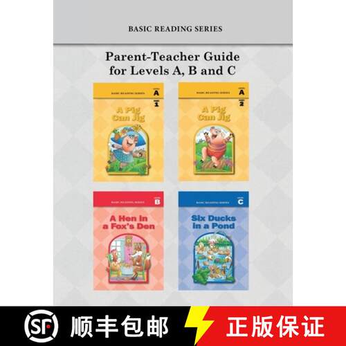 【3-4周达】Basic Reading Series, Parent-Teacher Guide for Levels A, B and C [9781937547189]