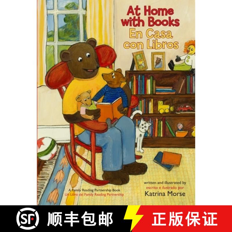 【3-4周达】At Home with Books: En Casa con Libros [9780989696425]