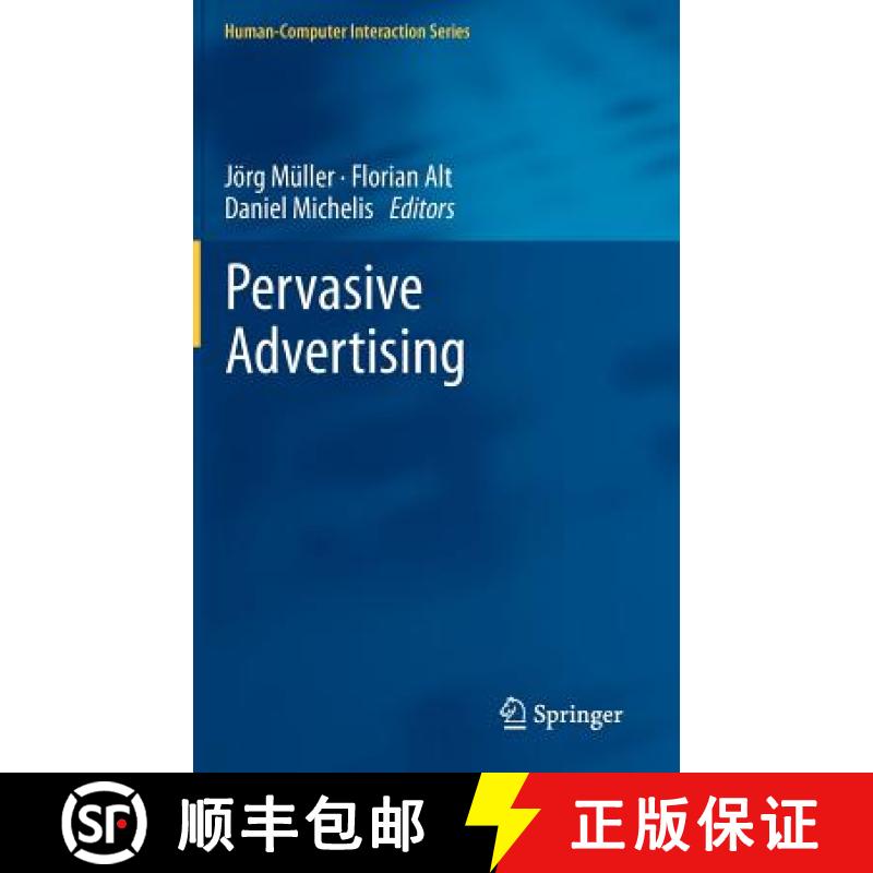 【3-4周达】Pervasive Advertising [9780857293510]