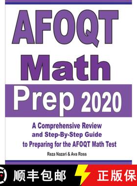 预订 AFOQT Math Prep 2020: A Comprehensive Review and Step-By-Step Guide to Preparing for the AFOQT M... [9781646128624]