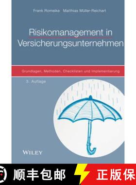 【3-4周达】Risikomanagement in Versicherungsunternehmen - 3e Grundlagen, Methoden, Checklisten und Im... [9783527509638]