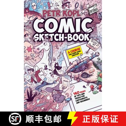 【3-4周达】Comic Sketch Book - A Course For Comic Book Creators: Tips and Tricks For Cartoonists And ... [9781787055292]