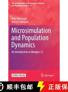 【3-4周达】Microsimulation and Population Dynamics : An Introduction to Modgen 12 [9783319446622]