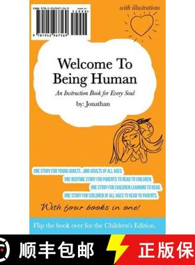 【3-4周达】Welcome To Being Human (All-In-One Edition): An Instruction Book for Every Soul [9781942967569]