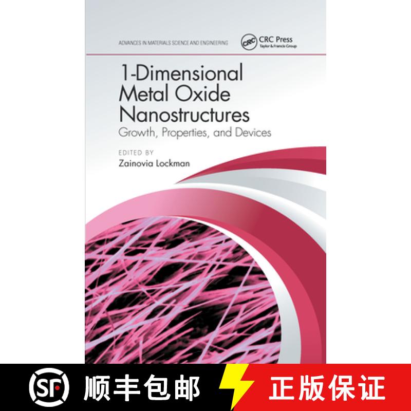 【3-4周达】1-Dimensional Metal Oxide Nanostructures: Growth, Properties, and Devices [9780367656881]