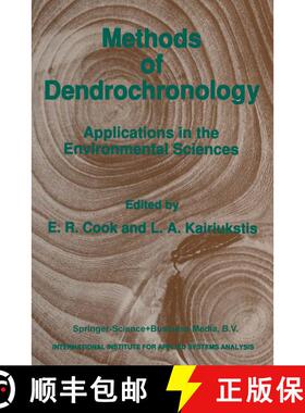 【3-4周达】Methods of Dendrochronology : Applications in the Environmental Sciences [9780792305866]