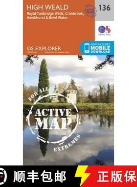 【3-4周达】High Weald, Royal Tunbridge Wells [9780319470084]