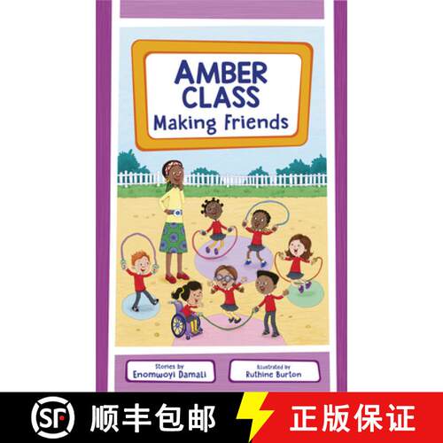 【3-4周达】Amber Class - Making Friends [9781915659699]