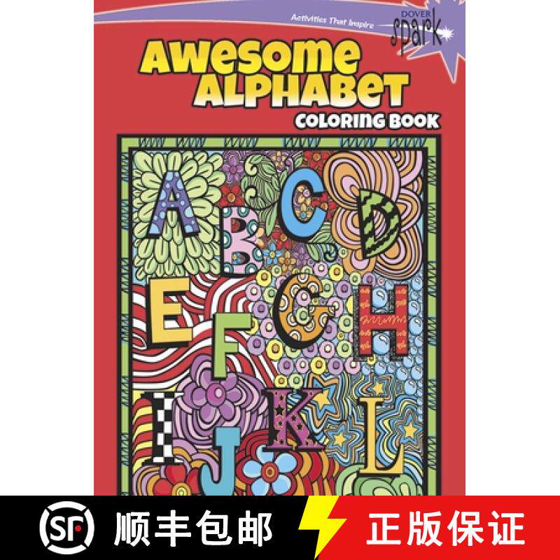 预订 Spark -- Awesome Alphabets Coloring Book [9780486807140]