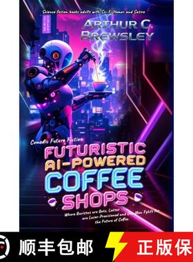 预订 Comedic Future Fiction: A Sci-Fi Al Humor Novel About Al Baristas, Coffee Shop Surveillance, and... [9782123537410]
