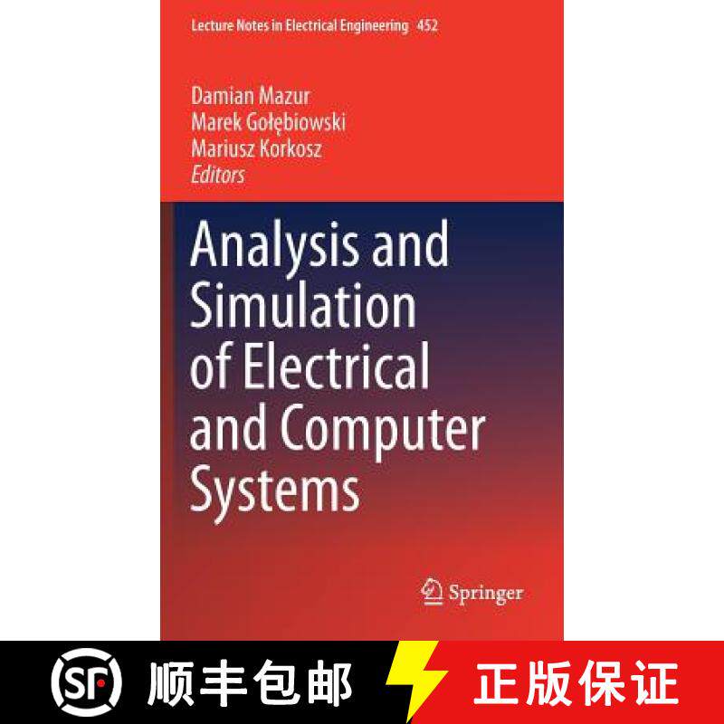 【3-4周达】Analysis and Simulation of Electrical and Computer Systems [9783319639482]
