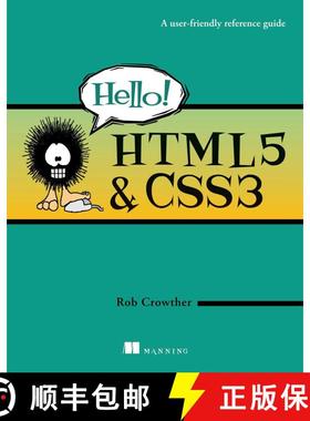 【3-4周达】Hello! HTML5 and CSS3: A User-Friendly Reference Guide (1st Edition) (1st Edition) [9781935182894]