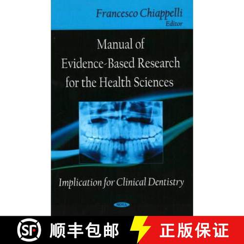 【3-4周达】Manual of Evidence-Based Research for the Health Sciences: Implication for Clinical Dentistry [9781600218859]