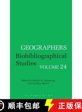 预订 Geographers: Biobibliographical Studies  Volume 24 [9780826475275]