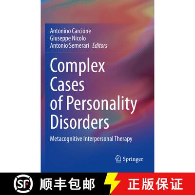 【3-4周达】Complex Cases of Personality Disorders : Metacognitive Interpersonal Therapy [9783030704575]