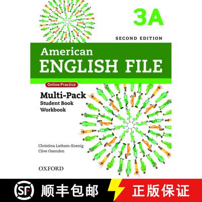 【3-4周达】American English File: Level 3: A Multi-Pack [9780194796330]