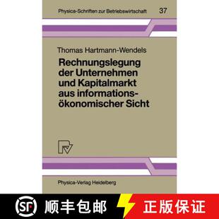 Informationsökonomischer 9783790805550 Rechnungslegung Und Kapitalmarkt Unternehmen 4周达 Der Sicht Aus