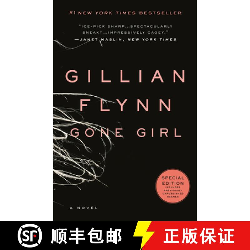 【3-4周达】消失的爱人 Gone Girl: A Novel [9780307588371]