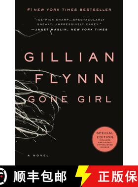 【3-4周达】消失的爱人 Gone Girl: A Novel [9780307588371]