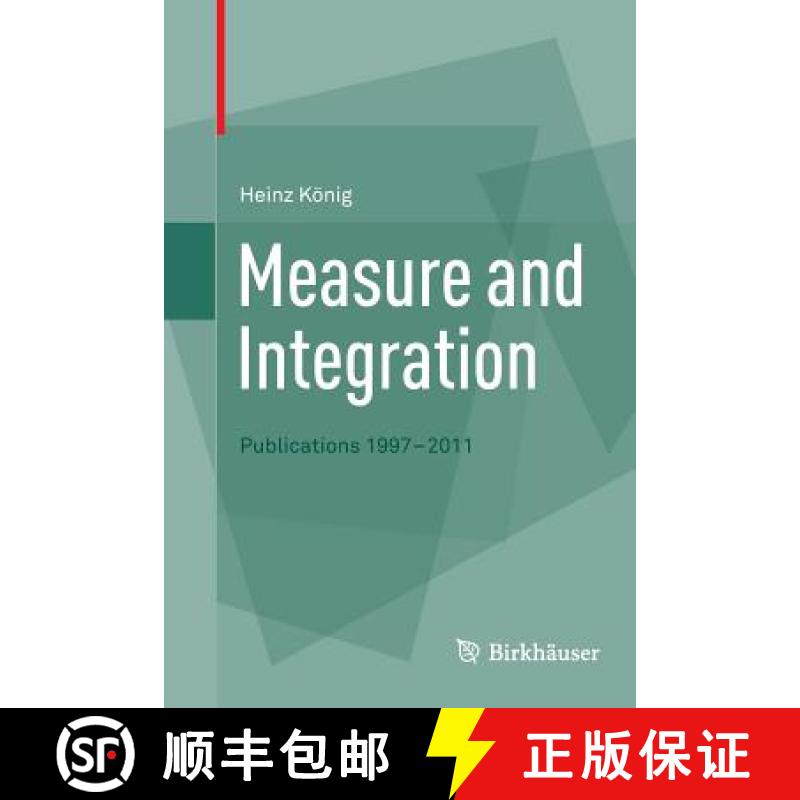【3-4周达】Measure and Integration : Publications 1997-2011 [9783034807555]