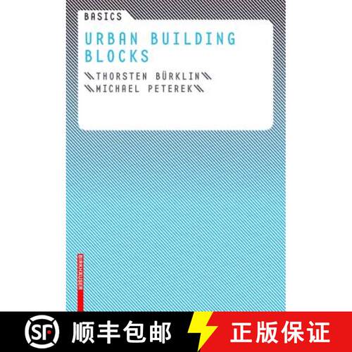 【3-4周达】精装 Basics Urban Building Blocks [9783764384609]