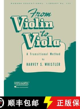 预订 From Violin to Viola: A Transitional Method [9781495087912]