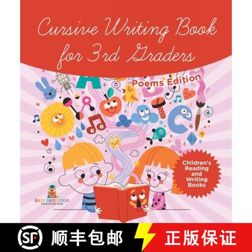 【3-4周达】精装 Cursive Writing Book for 3rd Graders - Poems Edition | Children's Reading and Writing... [9798869418951]