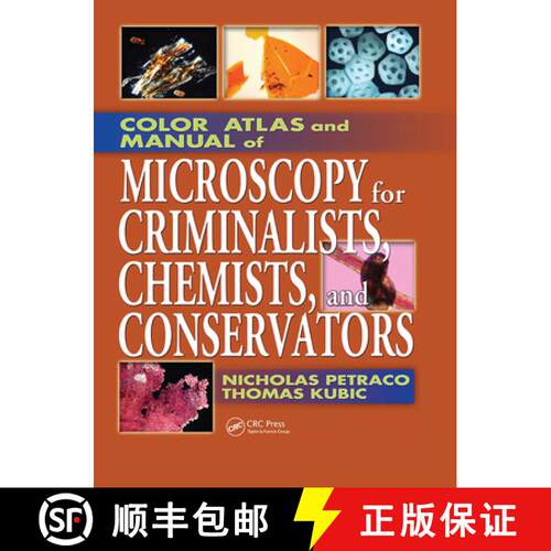 【3-4周达】Color Atlas and Manual of Microscopy for Criminalists, Chemists, and Conservators [9781032921938]