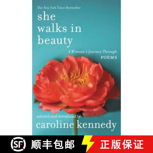 【3-4周达】She Walks in Beauty: A Woman's Journey Through Poems [9781455564071]