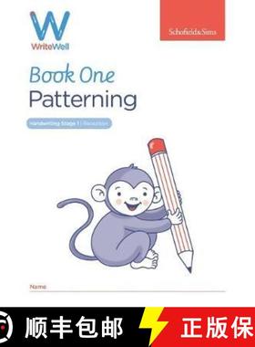 【3-4周达】WriteWell 1: Patterning, Early Years Foundation Stage, Ages 4-5 [9780721716336]