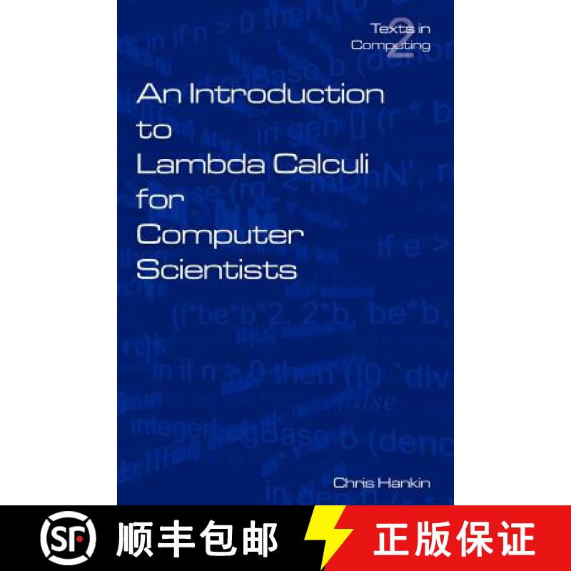 【3-4周达】An Introduction to Lambda Calculi for Computer Scientists [9780954300654]