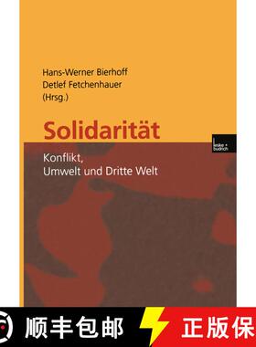 【3-4周达】Solidarität: Konflikt, Umwelt und Dritte Welt [9783810030887]