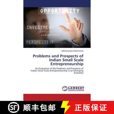 预订 Problems and Prospects of Indian Small Scale Entrepreneurship [9783659744358]