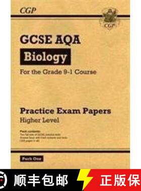 【3-4周达】Grade 9-1 GCSE Biology AQA Practice Papers: Higher Pack 1 [9781782948254]