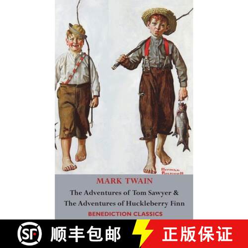 【3-4周达】精装 The Adventures of Tom Sawyer AND The Adventures of Huckleberry Finn (Unabridged. Comp... [9781789430974]