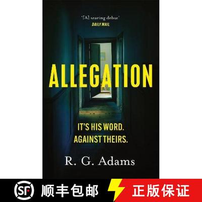 【3-4周达】Allegation : the page-turning, unputdownable thriller from an exciting new voice in crime ... [9781529404678]