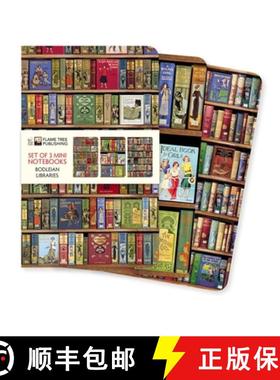 【3-4周达】博德利图书馆迷你笔记本套装 Bodleian Libraries Mini Notebook Collection [9781787559110]