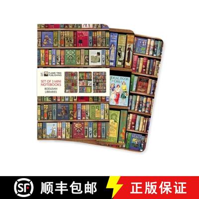 【3-4周达】博德利图书馆迷你笔记本套装 Bodleian Libraries Mini Notebook Collection [9781787559110]