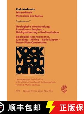 【3-4周达】Geologische Vorerkundung. Tunnelbau - Bergbau - Gebirgssicherung - Kraftwerksbau / Geologi... [9783211814987]