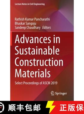 【3-4周达】Advances in Sustainable Construction Materials : Select Proceedings of ASCM 2019 [9789811533600]