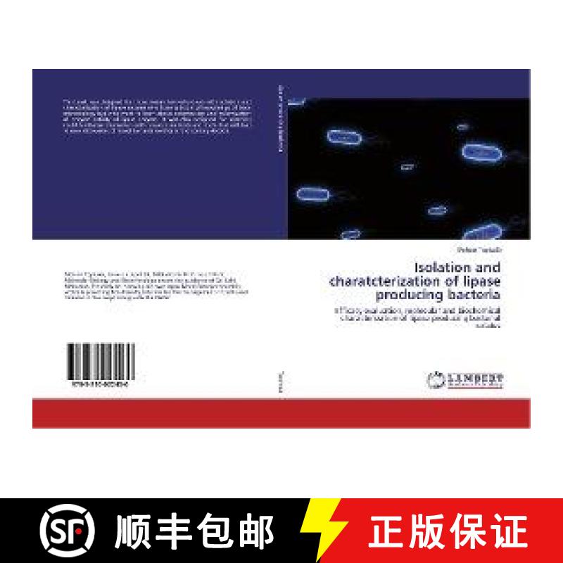 预订 Isolation and charatcterization of lipase producing bacteria [9783330022430]