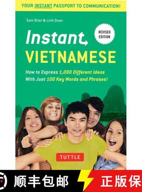 【3-4周达】Instant Vietnamese: How to Express 1,000 Different Ideas with Just 100 Key Words and Phras... [9780804844635]